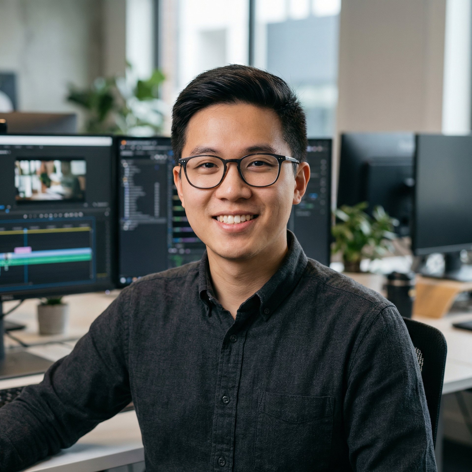 黄色仓库视频剪辑师张浩然